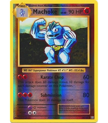 Pok駑on Machamp 59/108 Xy Evolutions Reverse Holo : Amazon.com.au